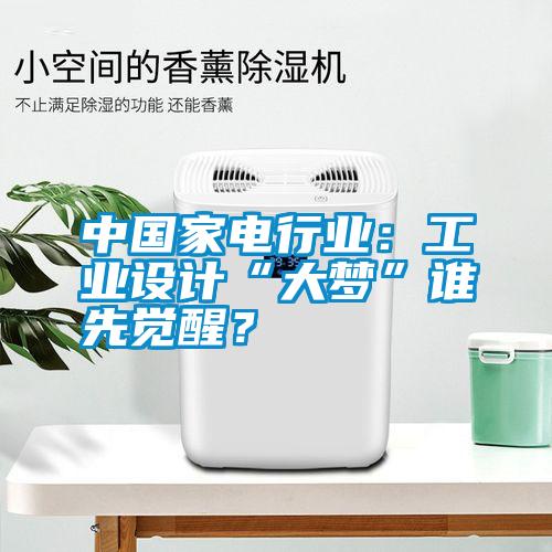 中國家電行業(yè)：工業(yè)設計“大夢”誰先覺醒？