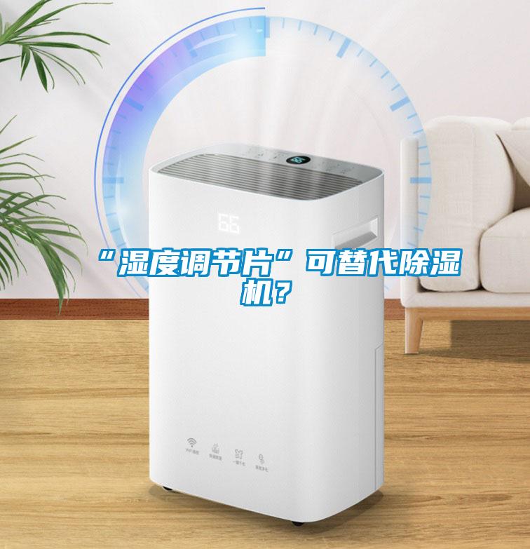 “濕度調(diào)節(jié)片”可替代除濕機？