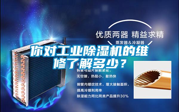 你對(duì)工業(yè)除濕機(jī)的維修了解多少？