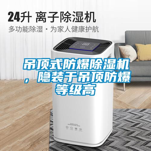 吊頂式防爆除濕機(jī)，隱裝于吊頂防爆等級(jí)高