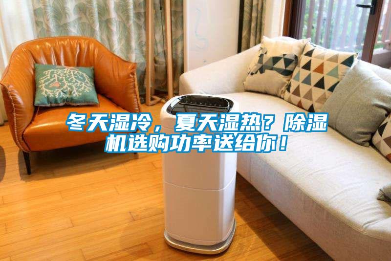 冬天濕冷，夏天濕熱？除濕機(jī)選購(gòu)功率送給你！