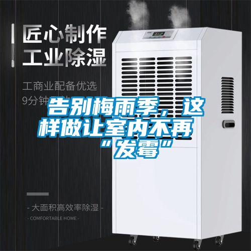 告別梅雨季，這樣做讓室內(nèi)不再“發(fā)霉”