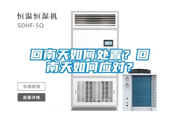 回南天如何處置？回南天如何應(yīng)對(duì)？