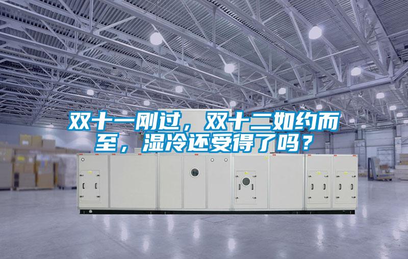 雙十一剛過，雙十二如約而至，濕冷還受得了嗎？