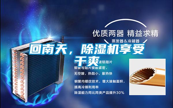 回南天，除濕機(jī)享受干爽
