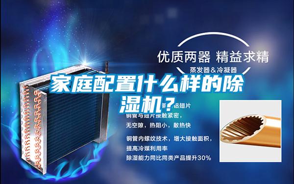家庭配置什么樣的除濕機？