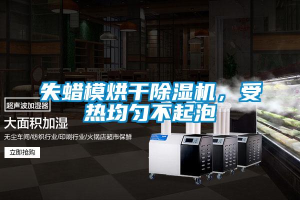 失蠟?zāi)：娓沙凉駲C(jī)，受熱均勻不起泡
