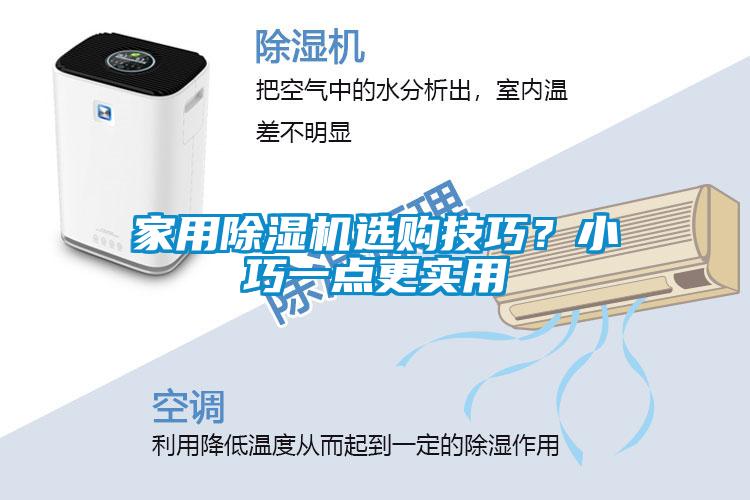 家用除濕機(jī)選購技巧？小巧一點(diǎn)更實(shí)用