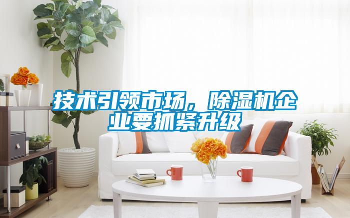 技術(shù)引領(lǐng)市場(chǎng)，除濕機(jī)企業(yè)要抓緊升級(jí)