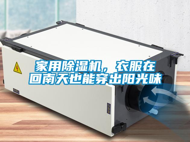 家用除濕機，衣服在回南天也能穿出陽光味