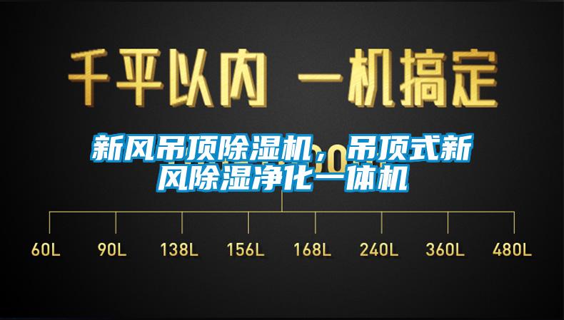 新風(fēng)吊頂除濕機，吊頂式新風(fēng)除濕凈化一體機