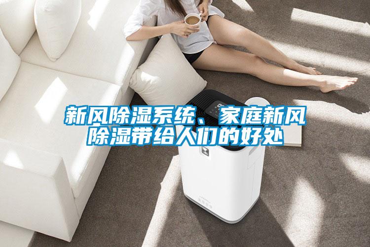 新風除濕系統(tǒng)、家庭新風除濕帶給人們的好處