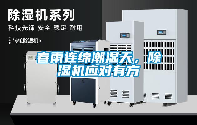 春雨連綿潮濕天，除濕機應對有方
