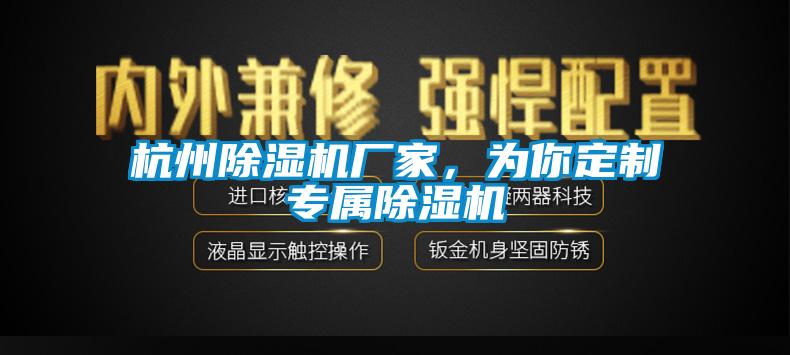 杭州除濕機(jī)廠家，為你定制專屬除濕機(jī)