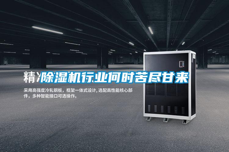 除濕機(jī)行業(yè)何時苦盡甘來