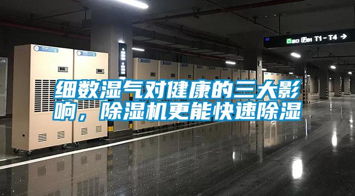 細(xì)數(shù)濕氣對健康的三大影響，除濕機(jī)更能快速除濕