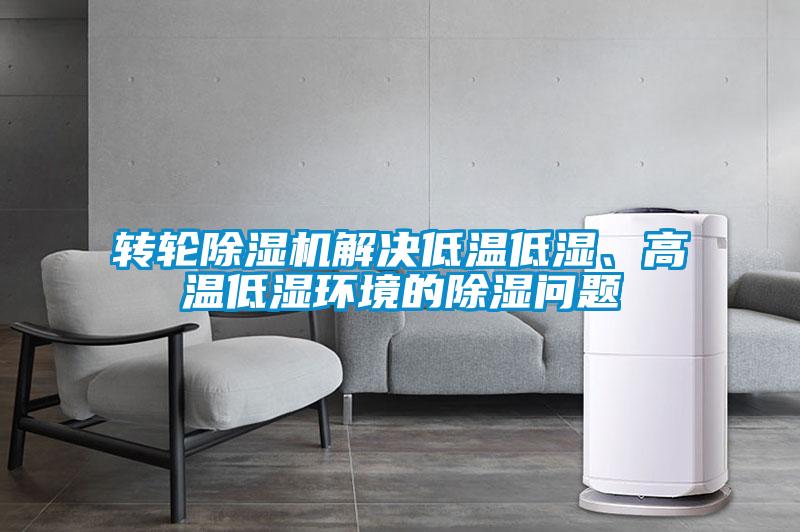 轉(zhuǎn)輪除濕機(jī)解決低溫低濕、高溫低濕環(huán)境的除濕問題