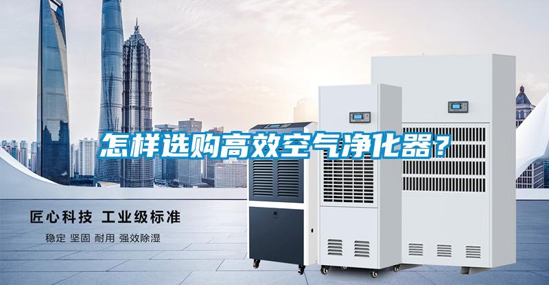 怎樣選購高效空氣凈化器？