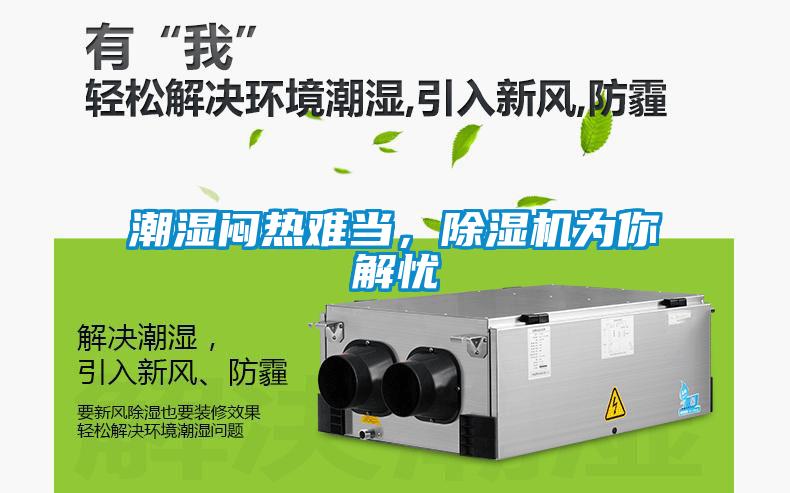 潮濕悶熱難當(dāng)，除濕機(jī)為你解憂
