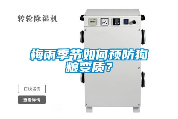 梅雨季節(jié)如何預(yù)防狗糧變質(zhì)？
