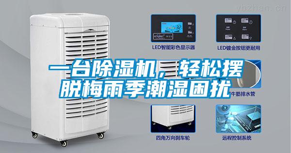 一臺除濕機(jī)，輕松擺脫梅雨季潮濕困擾