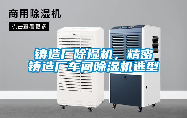 鑄造廠除濕機，精密鑄造廠車間除濕機選型
