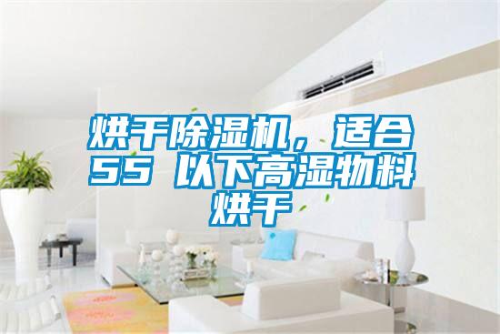 烘干除濕機(jī)，適合55℃以下高濕物料烘干