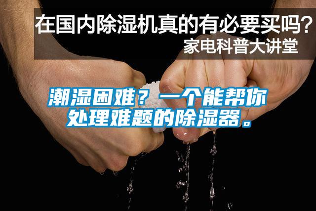 潮濕困難？一個(gè)能幫你處理難題的除濕器。