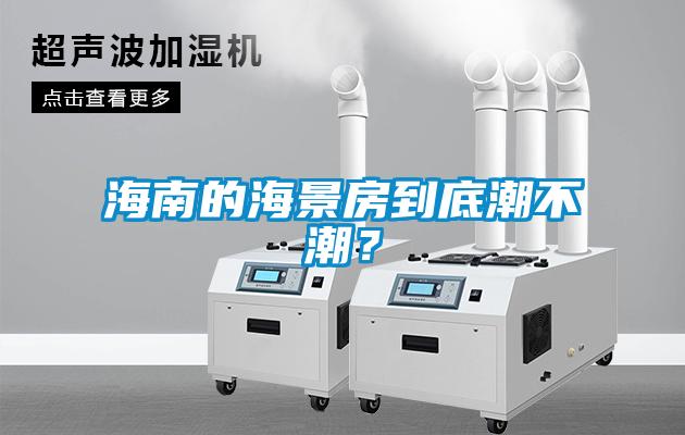 海南的海景房到底潮不潮？