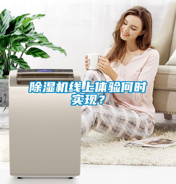 除濕機(jī)線上體驗(yàn)何時(shí)實(shí)現(xiàn)？