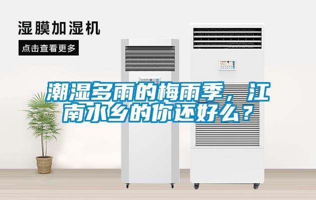 潮濕多雨的梅雨季，江南水鄉(xiāng)的你還好么？