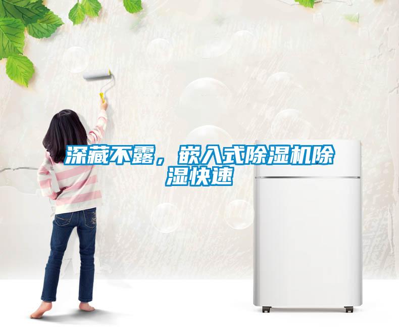 深藏不露，嵌入式除濕機(jī)除濕快速