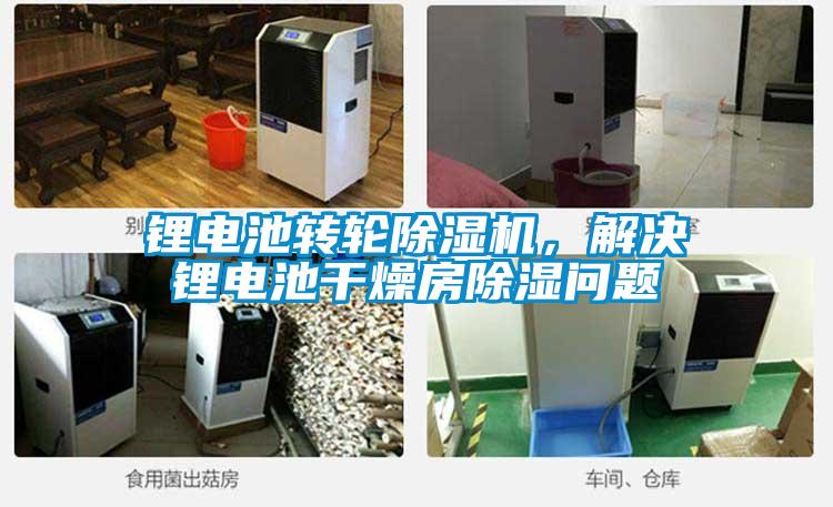 鋰電池轉輪除濕機，解決鋰電池干燥房除濕問題