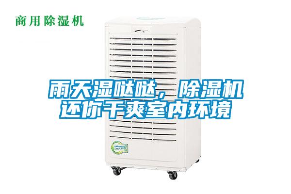 雨天濕噠噠，除濕機還你干爽室內(nèi)環(huán)境