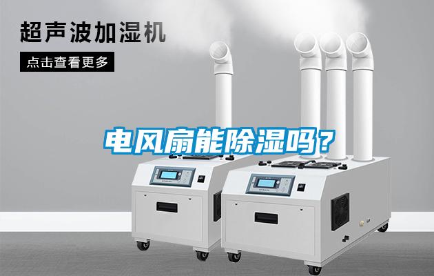 電風扇能除濕嗎？