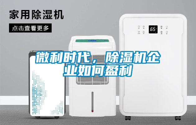 微利時(shí)代，除濕機(jī)企業(yè)如何盈利