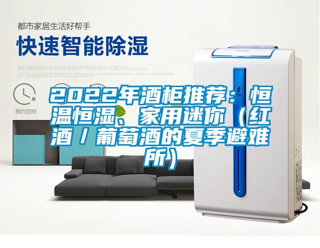 2022年酒柜推薦：恒溫恒濕、家用迷你（紅酒／葡萄酒的夏季避難所）