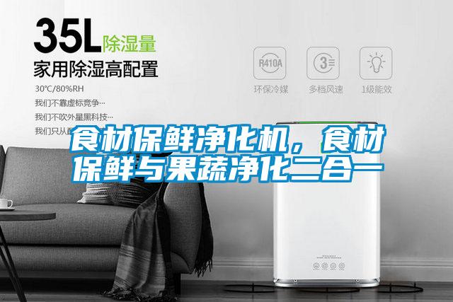 食材保鮮凈化機(jī)，食材保鮮與果蔬凈化二合一