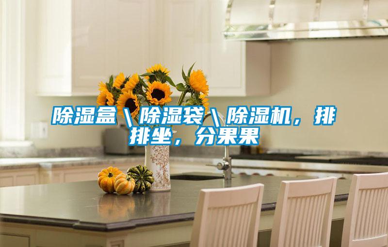 除濕盒＼除濕袋＼除濕機，排排坐，分果果