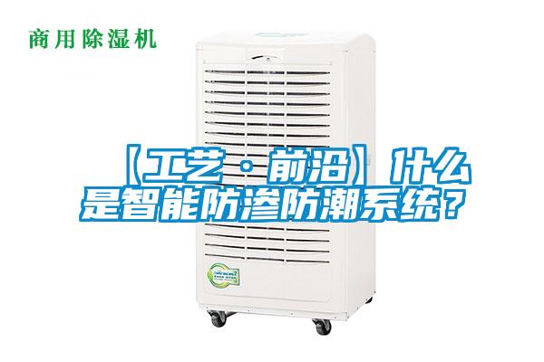 【工藝·前沿】什么是智能防滲防潮系統(tǒng)？