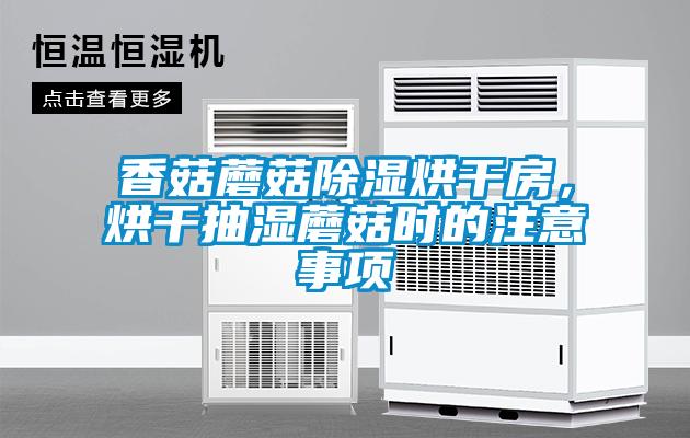 香菇蘑菇除濕烘干房，烘干抽濕蘑菇時的注意事項