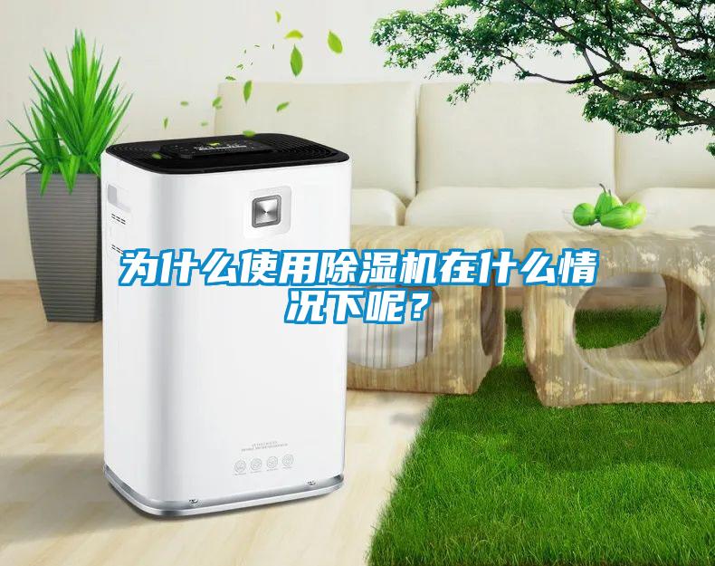 為什么使用除濕機在什么情況下呢？