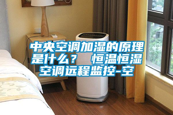 中央空調(diào)加濕的原理是什么？ 恒溫恒濕空調(diào)遠(yuǎn)程監(jiān)控-空