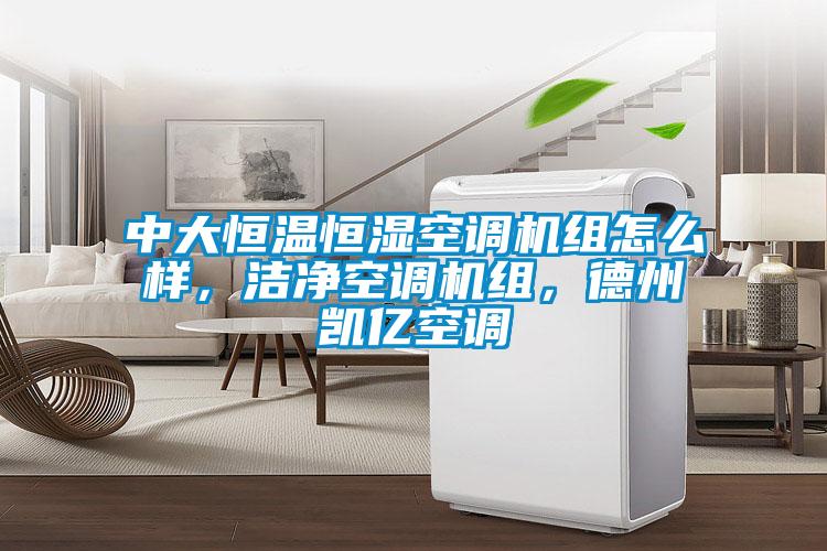 中大恒溫恒濕空調(diào)機組怎么樣，潔凈空調(diào)機組，德州凱億空調(diào)