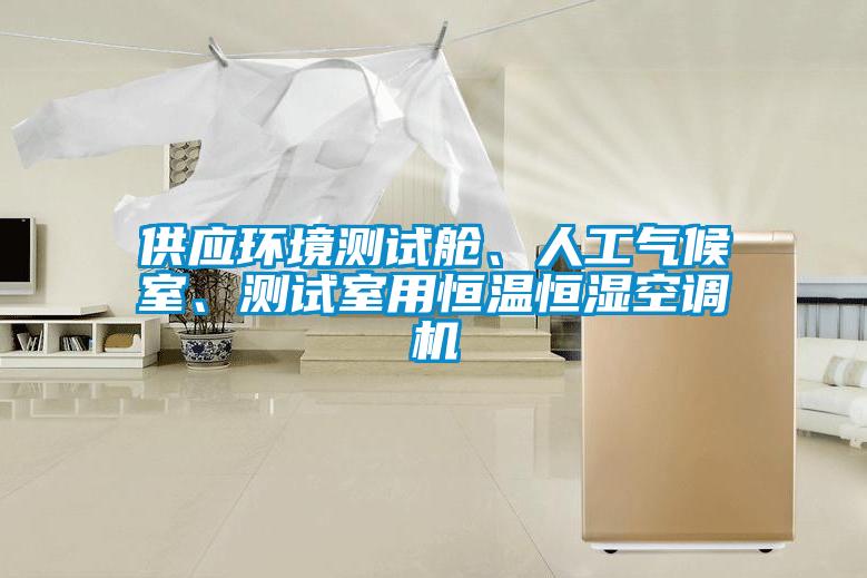 供應環(huán)境測試艙、人工氣候室、測試室用恒溫恒濕空調機