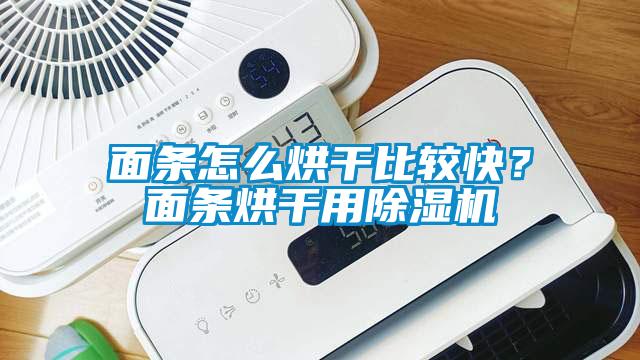面條怎么烘干比較快？面條烘干用除濕機