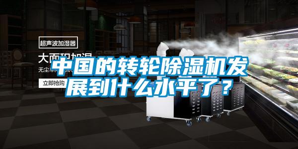 中國(guó)的轉(zhuǎn)輪除濕機(jī)發(fā)展到什么水平了？