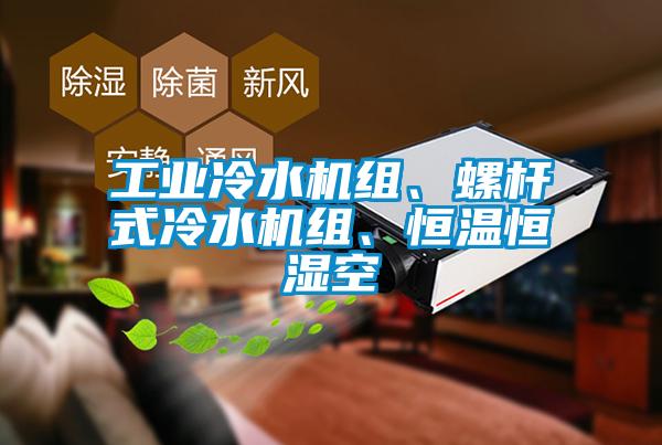 工業(yè)冷水機(jī)組、螺桿式冷水機(jī)組、恒溫恒濕空