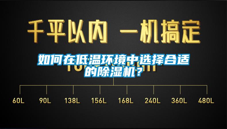 如何在低溫環(huán)境中選擇合適的除濕機(jī)？