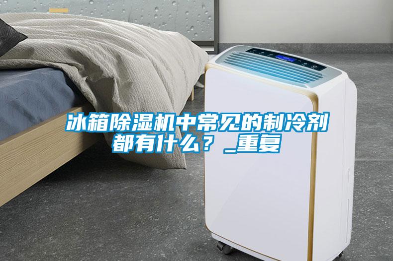 冰箱除濕機中常見的制冷劑都有什么？_重復